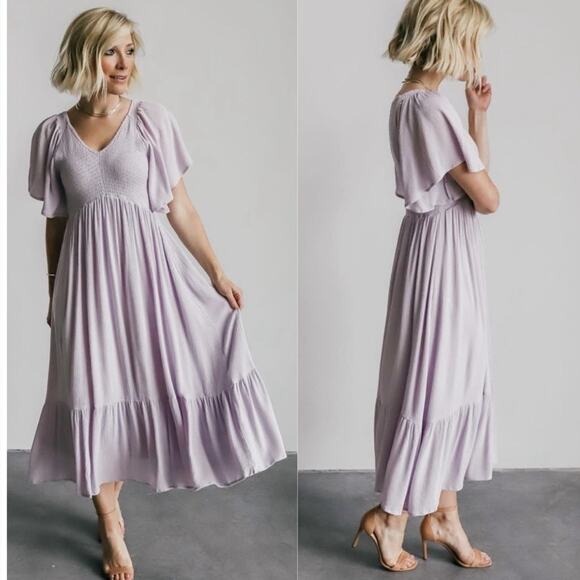 Baltic Born Dresses & Skirts - Baltic Born Felicity Smocked Dress Lilac Purple NEW Plus Size 3X